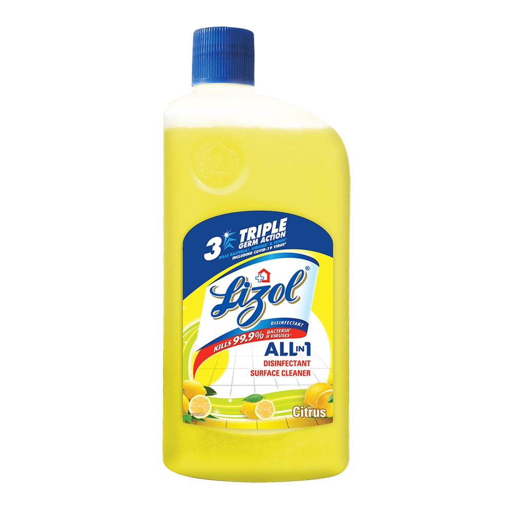 Lizol Citrus Disinfectant Surface Cleaner - 1 Liter